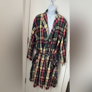 Vintage LL Bean Men’s Flannel Robe